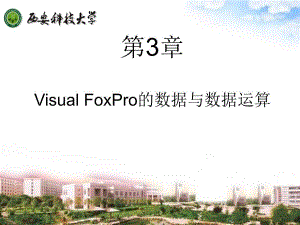 VisualFoxPro的数据与数据运算