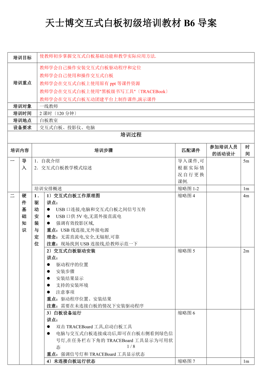 初级培训教材B6导案_第1页