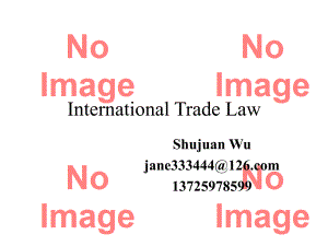 国际贸易合同法