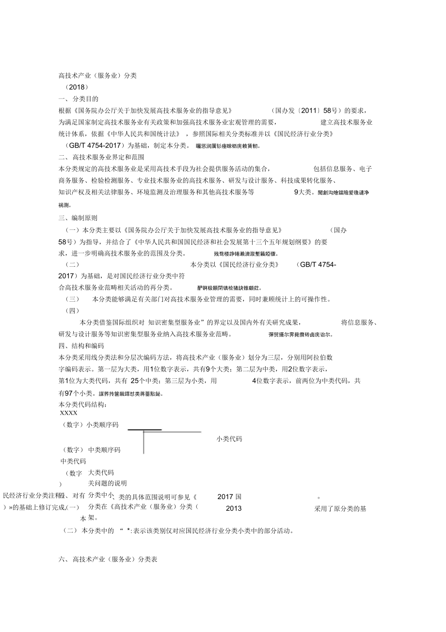 高技术产业(服务业)分类_第1页