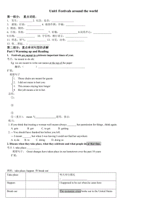 unit1學(xué)案 (2)