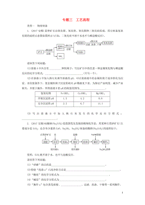 廣東省2018年中考化學(xué)總復(fù)習(xí) 專題三 工藝流程課時(shí)練習(xí)