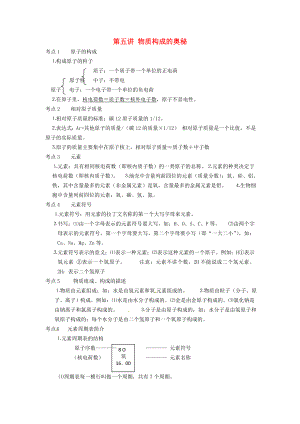 北京市和平北路學校九年級化學上冊 第四單元 物質(zhì)構(gòu)成的奧秘教案 新人教版