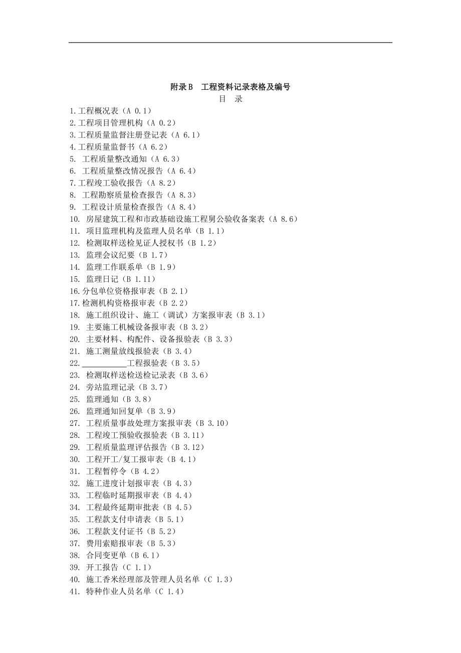 江西省建筑工程资料记录表格共351页_第1页
