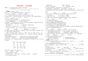 九年級(jí)化學(xué) 第八、九單元測(cè)試題 人教新課標(biāo)版（通用）