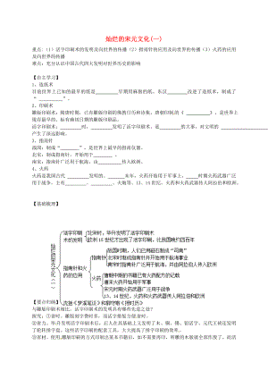 廣東省化州市第一初級(jí)中學(xué)七年級(jí)歷史下冊(cè) 第二單元 第13課 燦爛的宋元文化（一）學(xué)案（無(wú)答案） 新人教版