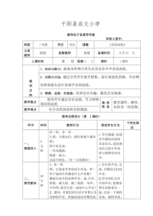 音的高低3