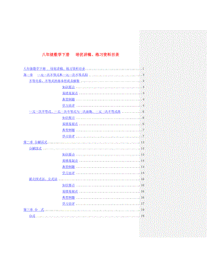 八年級(jí)數(shù)下冊(cè) 學(xué)易錯(cuò)題集錦（無(wú)答案） 人教新課標(biāo)版（通用）