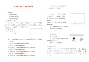 中考物理第二輪復(fù)習(xí)電路故障專(zhuān)題（無(wú)答案） 人教新課標(biāo)版（通用）