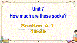 人教版七年级上册英语-Unit-7--Section-A-(1a-2e)-教学课件