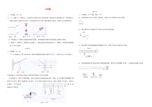 廣東省佛山市2020年中考物理總復(fù)習(xí) 專項(xiàng)訓(xùn)練 作圖題（無(wú)答案）