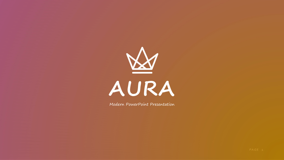 Aura40页高端大气黑色背景商务报告总结模板课件_第1页