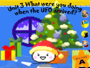 What were you doing when the UFO arrived課件