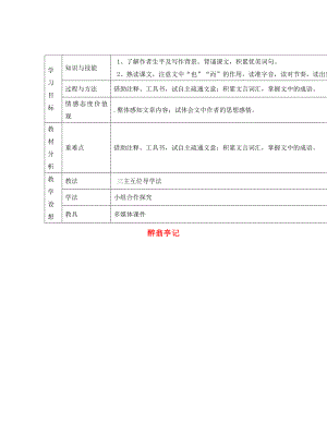 甘肅省寧縣第五中學(xué)八年級語文下冊 28 醉翁亭記導(dǎo)學(xué)案1（無答案） 新人教版