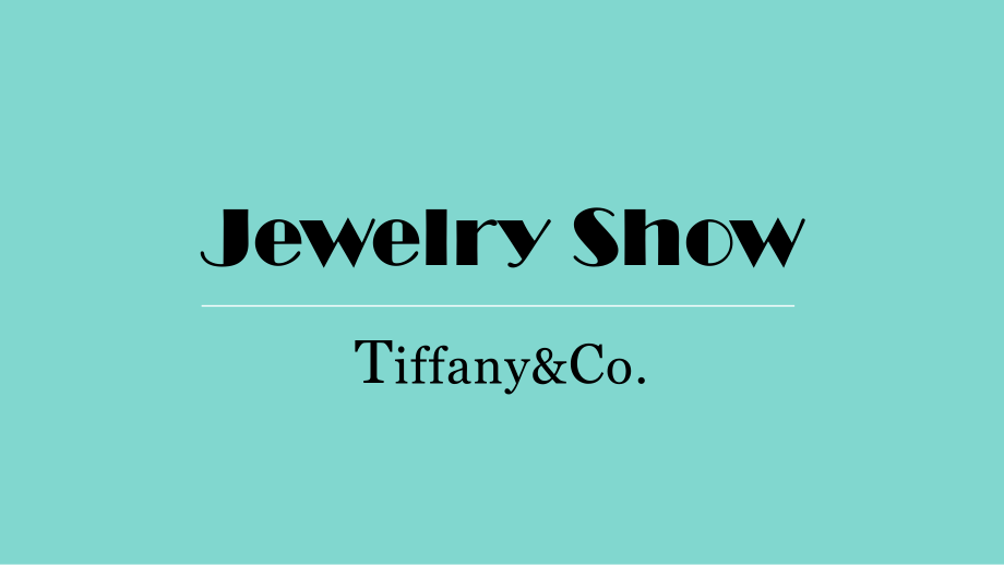 Tiffany品牌介绍英文.ppt_第1页