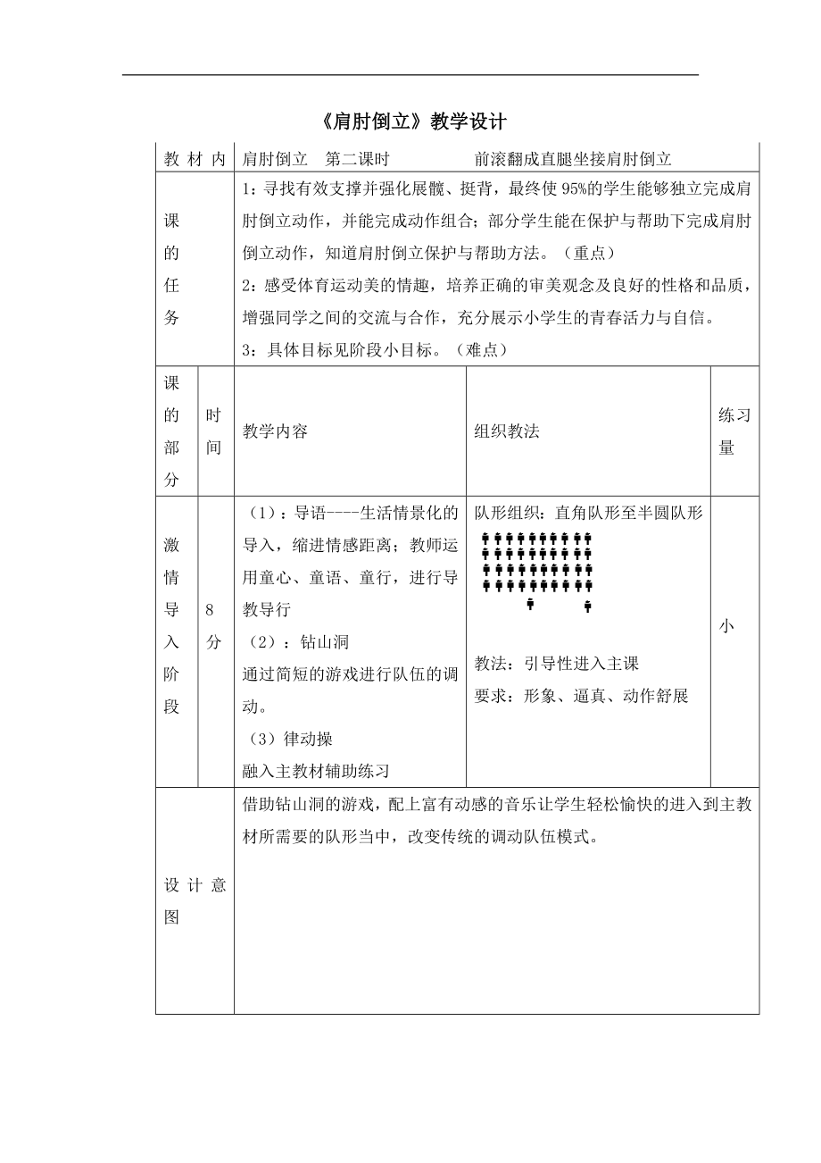 小學(xué)體育教案- 肩肘倒立浙教課標(biāo)版 (2)_第1頁