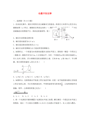 湖南省長(zhǎng)沙市高中物理 第16章 動(dòng)量守恒定律提升訓(xùn)練 新人教版選修3-5（通用）