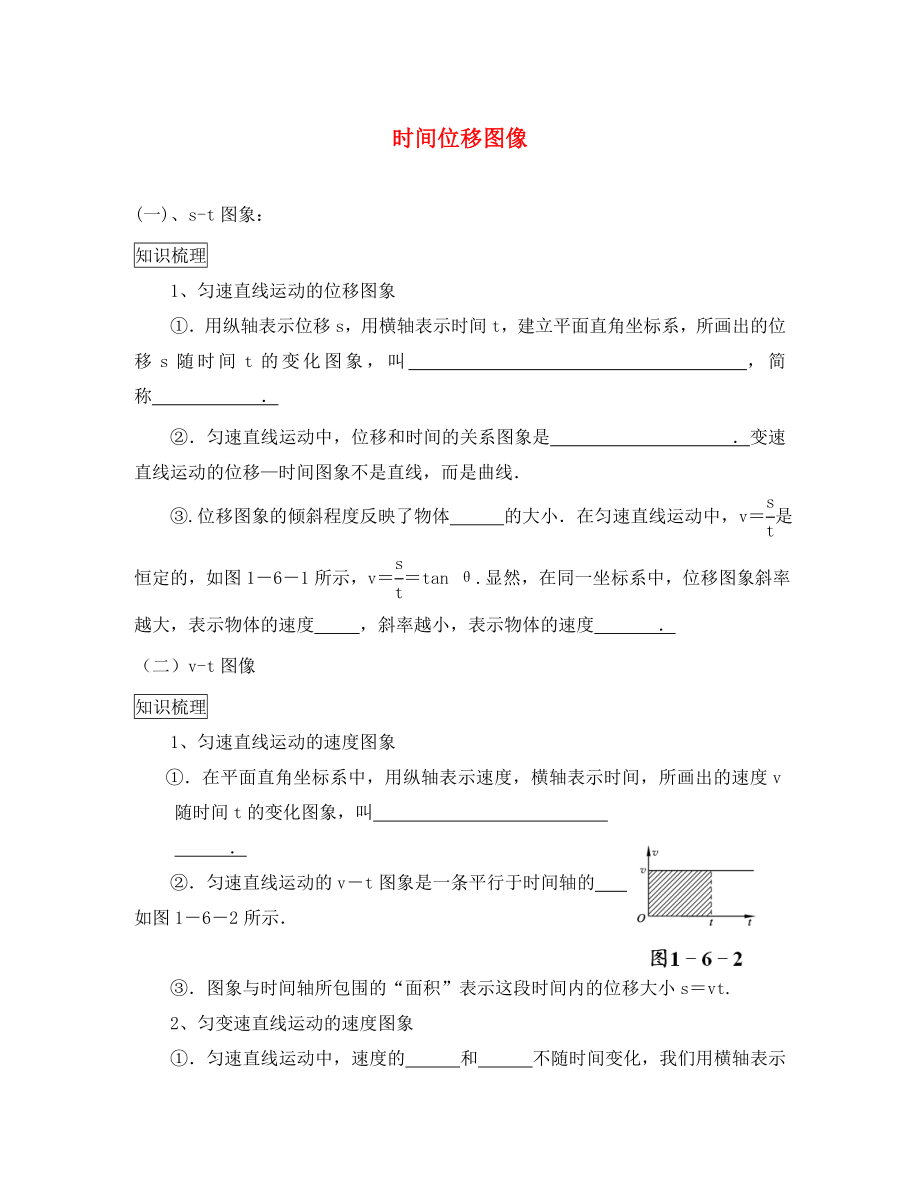 高中物理 第一章 運動的描述 第二節(jié) 時間位移圖像素材 粵教版必修1（通用）_第1頁