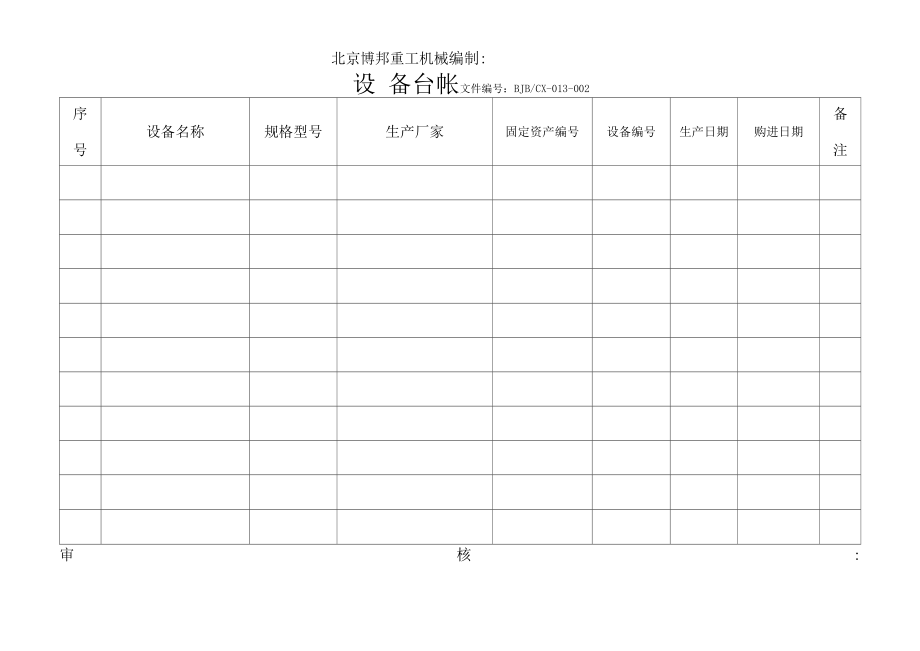 生產(chǎn)設(shè)備一覽表.docx_第1頁