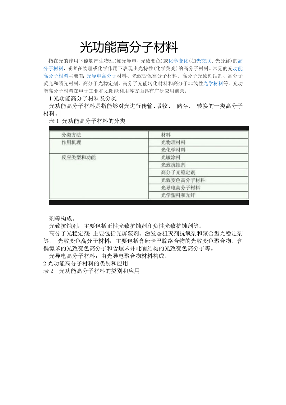 光功能高分子材料_第1页