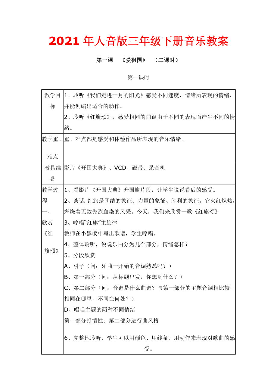 三年級(jí)下冊(cè)音樂教案全冊(cè)部分課時(shí)教案人音版_第1頁