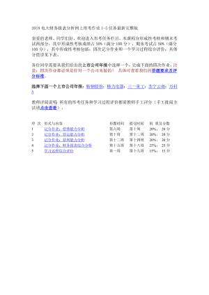 2018電大財務報表分析網(wǎng)上形考作業(yè)1-5任務完整版——以蘇寧云商為例.doc