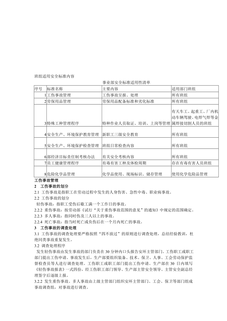 工廠工傷事故管理與安全環(huán)保教育管理_第1頁