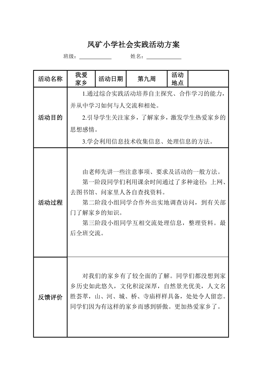 学生劳动实践活动记录图片