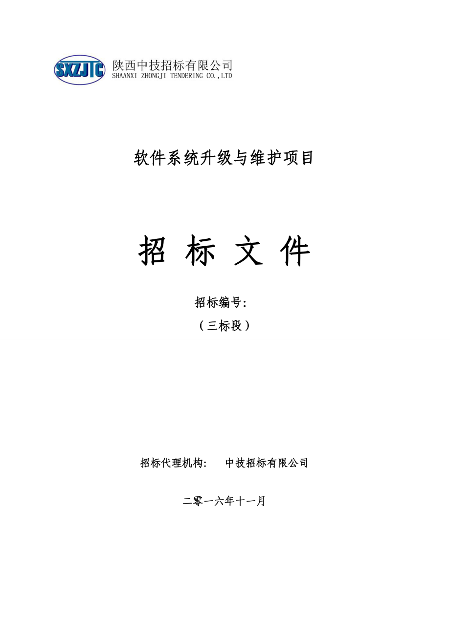 《軟件系統(tǒng)招標書》doc版.doc_第1頁