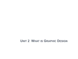 艺术设计专业英语Unit-2--What-is-课件