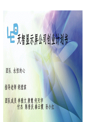 LED顯示屏策劃書.doc