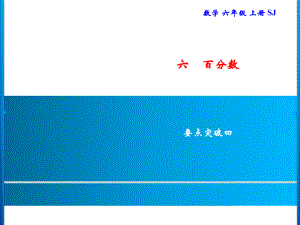 六年級(jí)上冊(cè)數(shù)學(xué)習(xí)題課件-6 要點(diǎn)突破四｜蘇教版(共9張PPT)