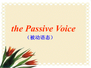 初中英語(yǔ)被動(dòng)語(yǔ)態(tài)全課件2.ppt