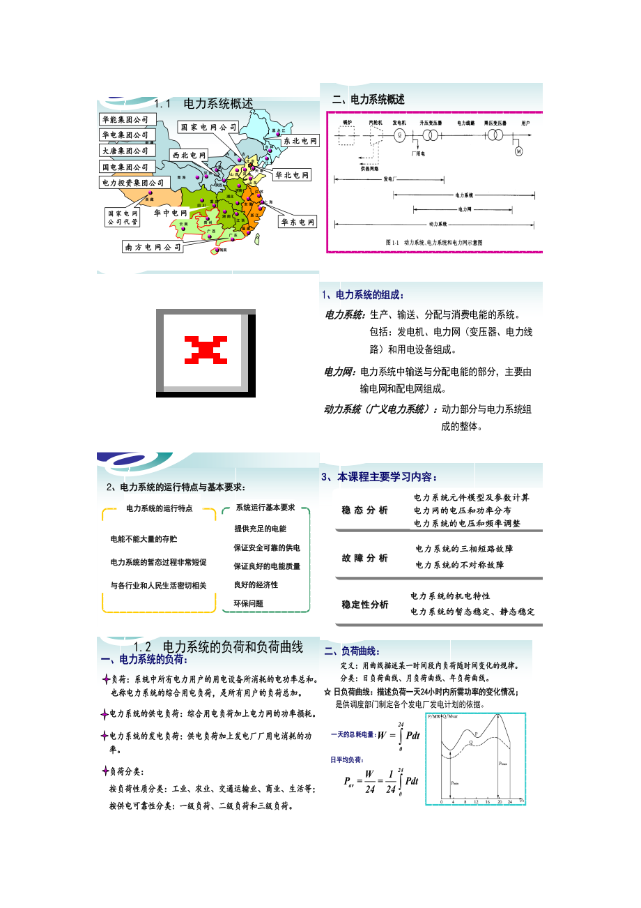 《电力系统分析》word版_第1页