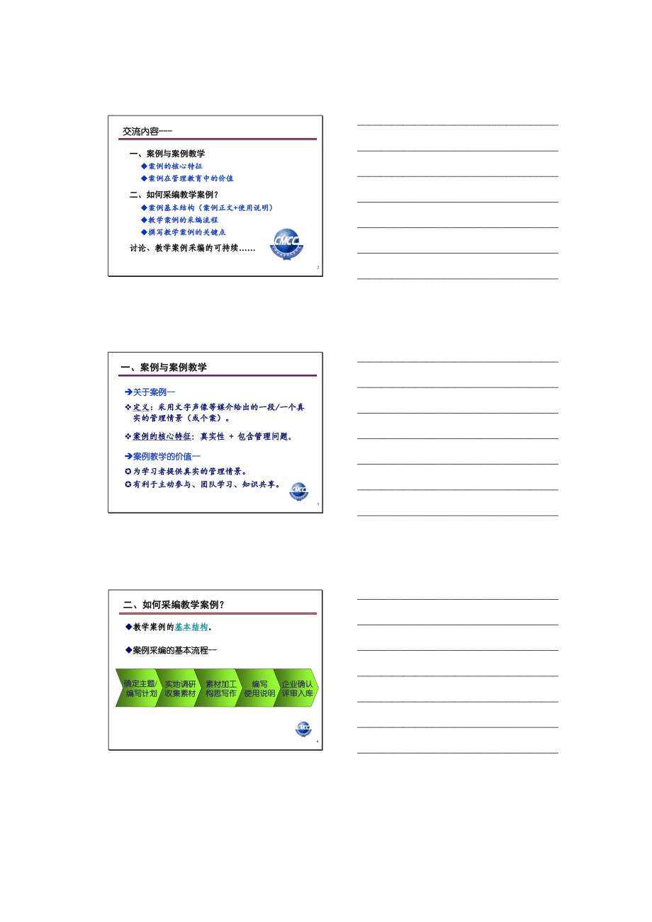 教学案例的采编流程及方法_第1页