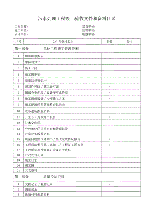 《污水處理工程》word版