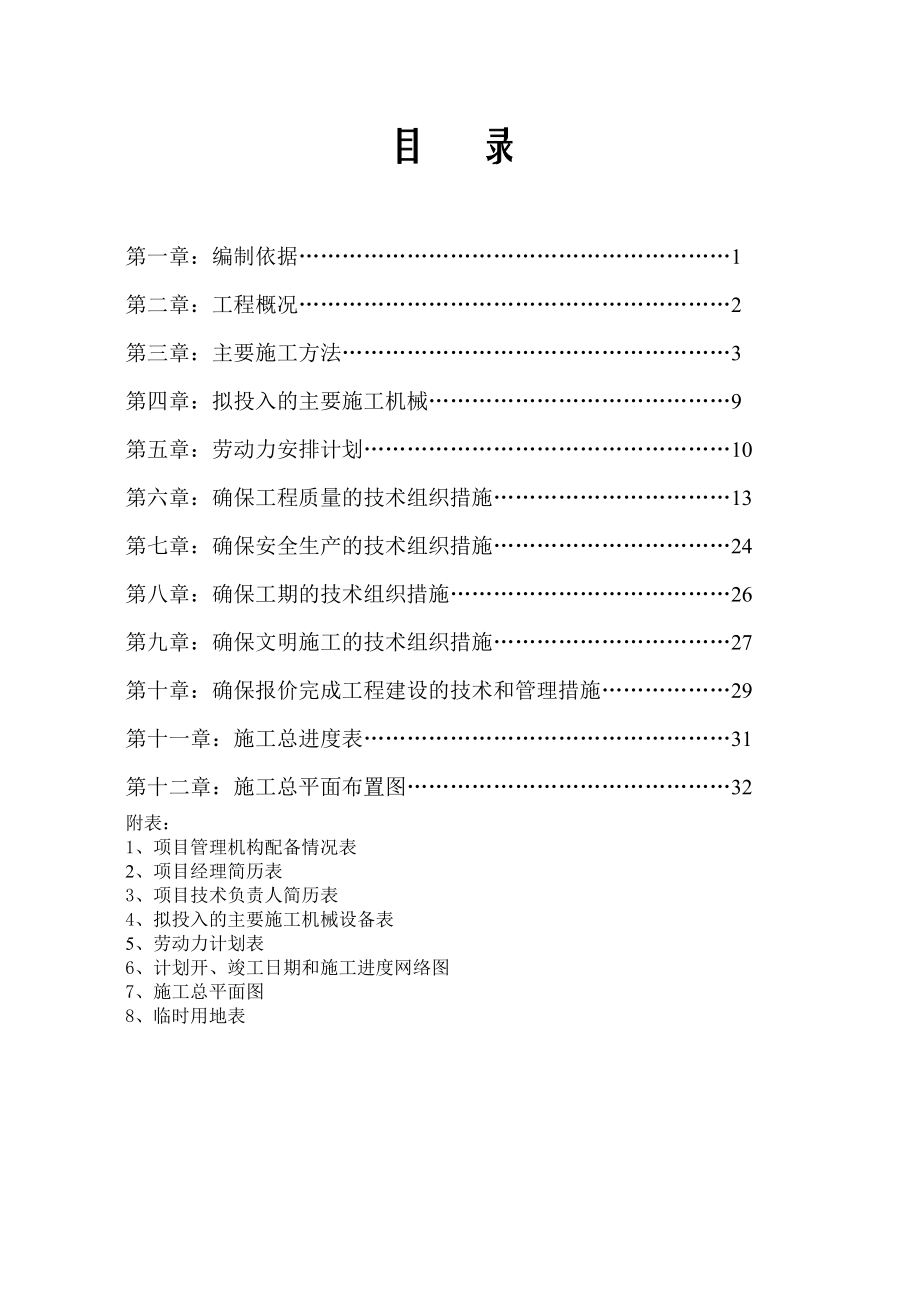 CFG桩基工程施工组织设计_第1页