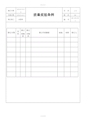 車間質(zhì)量管理獎懲制度.doc