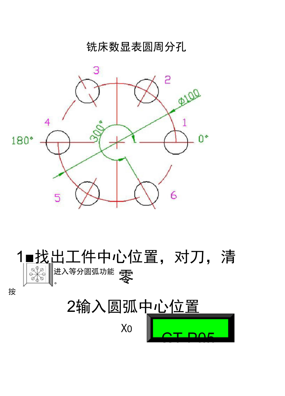 普通铣床分中的步骤图图片