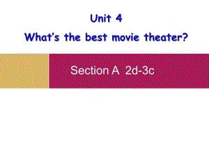 八上Period2U4sectionA（2d-3c）