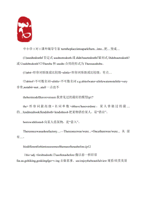 【全冊(cè)重點(diǎn)句型】【8B牛津英語】【個(gè)人整理】中考復(fù)習(xí)_百(精)