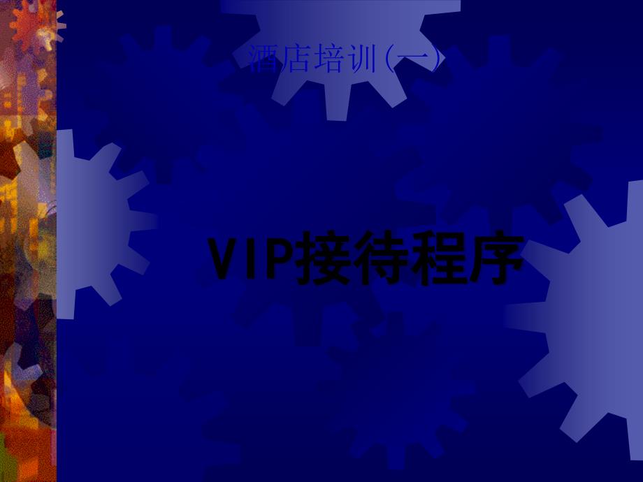 酒店VIP接待程序培训教材_第1页