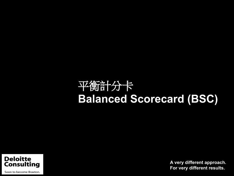 醫(yī)療行業(yè)企業(yè)平衡計(jì)分卡課件_第1頁