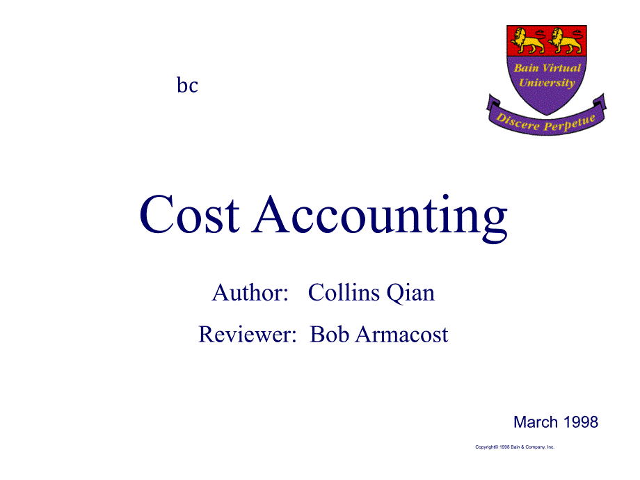 某咨询财务分析CostAccounting(英文版)_第1页