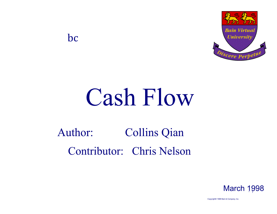 某咨询财务分析cashflow_第1页