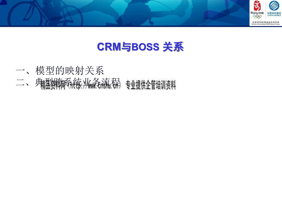 漫谈CRM与BOSS的关系_第1页