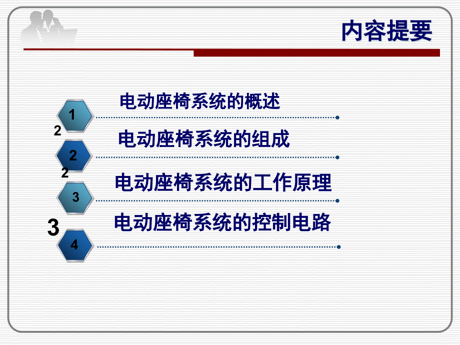 汽车电动座椅系统_第1页