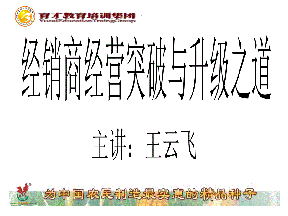 经销商经营突破与升级之道_第1页