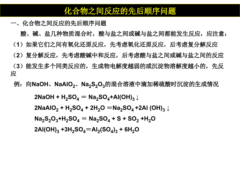 化学反应先后顺序问题_第1页