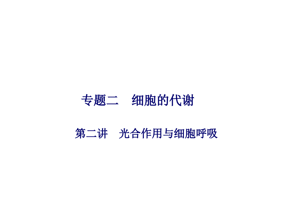 细胞的代谢重点_第1页